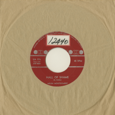 Hall Of Shame / What's Bad For You Is Good For Me (1963)