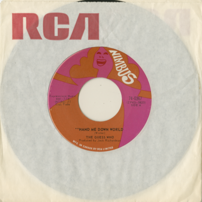 Hand Me Down World / Runnin' Down The Street (1970)