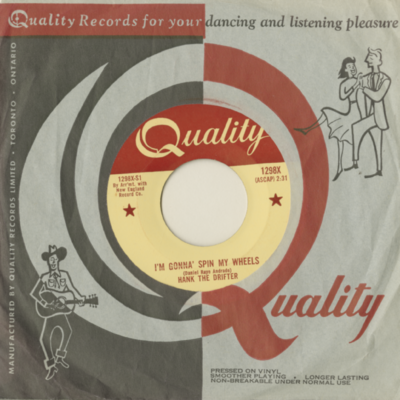 I'm Gonna Spin My Wheels / Hank Williams Is Singing Again / (1961)