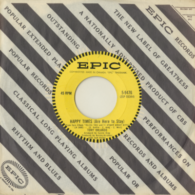 Happy Times Are Here To Stay / Lonely Am I (1961)