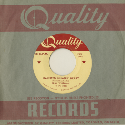 Haunted Hungry Heart / Roll On Silvery Moon (1955)