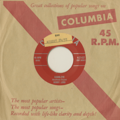 Hawk-Eye / I Can't Make My Dreams Understand (1955)