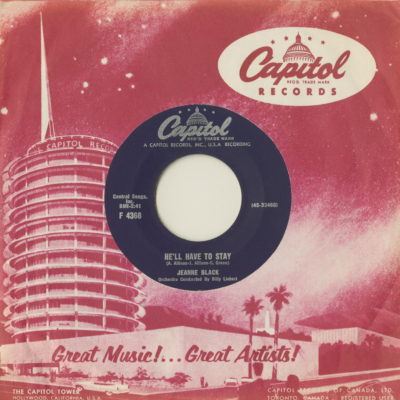 He'll Have To Stay / Under Your Spell Again (1960)