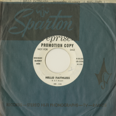 Hello Faithless / A Hundred Years From Today (1963)