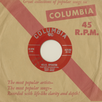Hello Operator / The Life You Want To Live (1954)