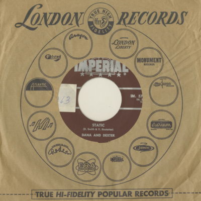 Here Comes My Baby / Static (1961)
