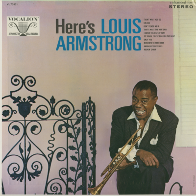 Here's Louis Armstrong