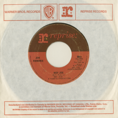 Hey Joe / Foxey Lady (1967)