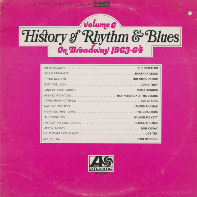 History Of R & B, Vol 6 (1968)