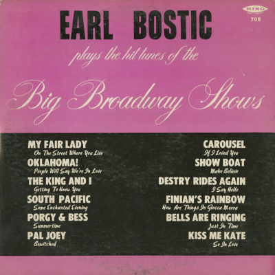 Hit Tunes Of Big Broadway Shows (1960)