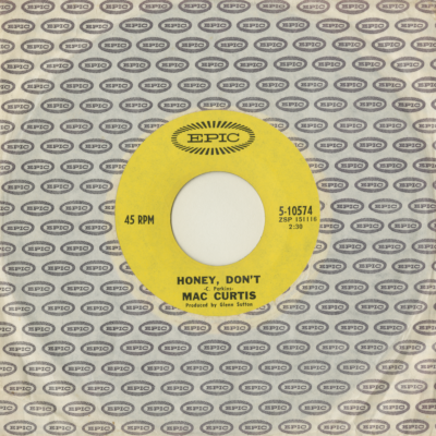 Honey Don't / Today's Teardrops (1970)