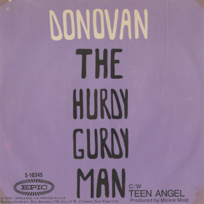 Hurdy Gurdy Man / Teen Angel (1968)