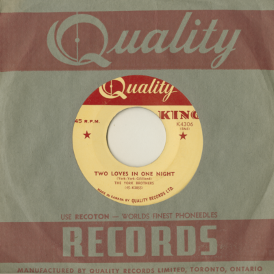 Hurts Me To My Heart / Two Loves In One Night (1955)