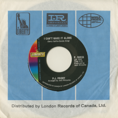I Can't Make It Alone / If I Ruled The World (1967)