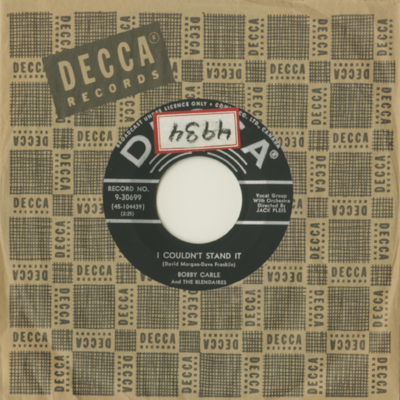 I Couldn't Stand It / A Time To Love