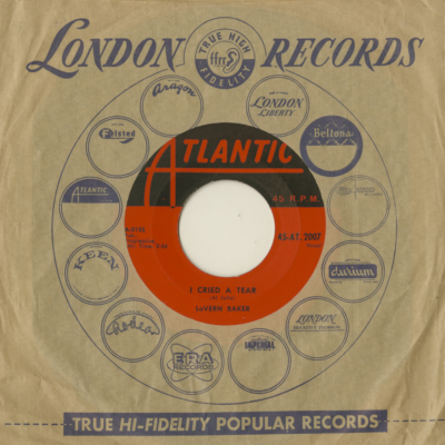 I Cried A Tear / Dix A Billy (1959)