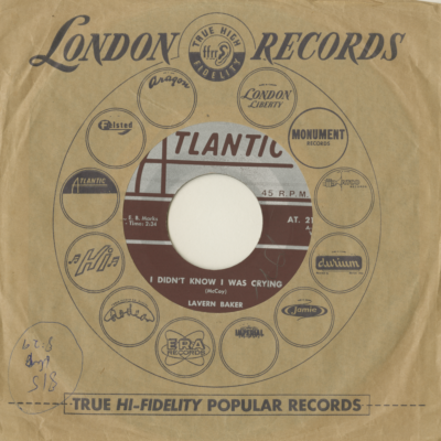 I Didn't Know I Was Crying / Hurtin' Inside (1961)
