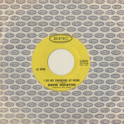 I Do My Singing At Home / Wonders Of The Wine (1970)
