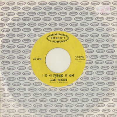 I Do My Swinging At Home / Then I'll Know You Care (1970)