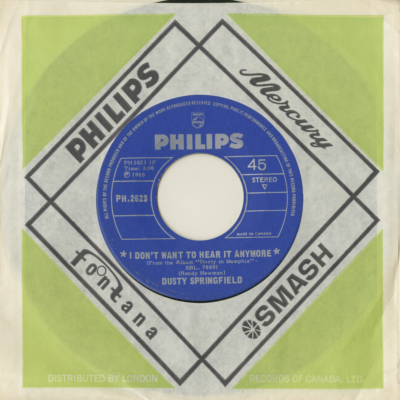 I Don't Want To Hear It Anymore / The Windmills Of Your Mind (1969)