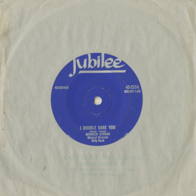 I Double Dare You / I'm Never Satisfied (1958)