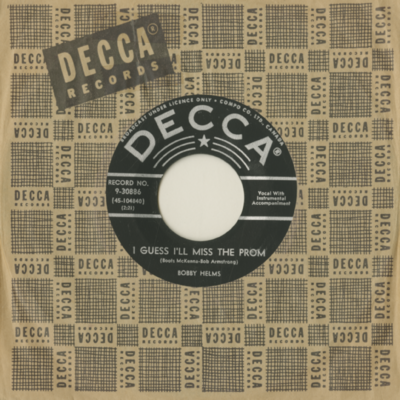 I Guess I'll Miss The Prom / Soon It Can Be Told