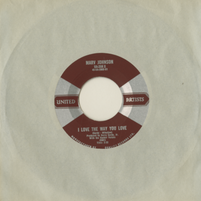 I Love The Way You Love / Let Me Love You (1960)
