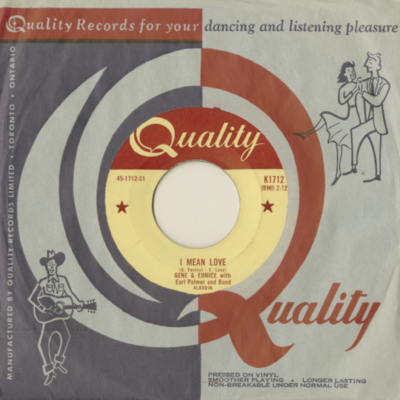 I Mean Love / Angels Gave You To Me (1958)