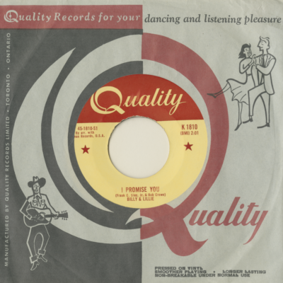 I Promise You / Lucky Ladybug (1958)