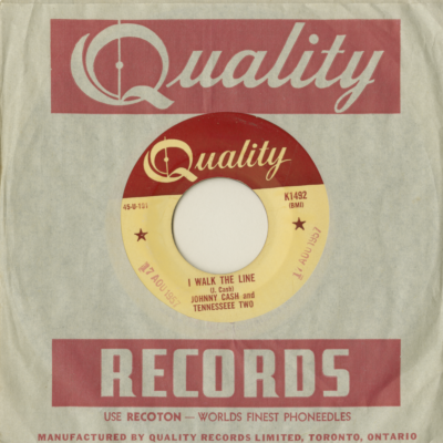 I Walk The Line / Get Rhythm (1956)
