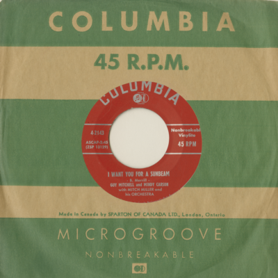 I Want You For A Sunbeam / So Am I (1953)