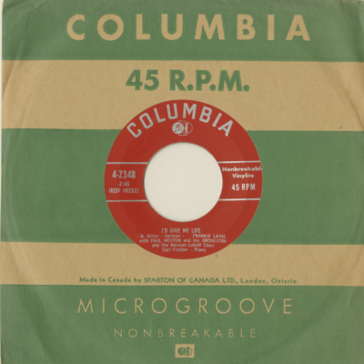 I'd Give My Life / Granada (1953)
