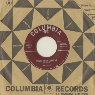 I'll Be There / Please Don't Leave Me (1957)