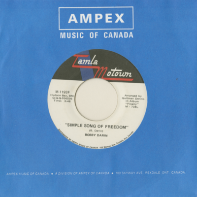 Simple Song Of Freedom / I'll Be Your Baby Tonight