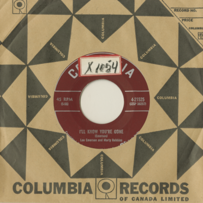 I'll Know You're Gone / How Long Will It Be (1956)