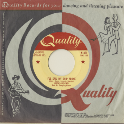 I'll Sail My Ship Alone / It Hurt Me So (1958)