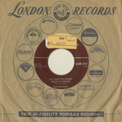 I'll Take You Home Again Kathleen / Lovesick Blues (1957)