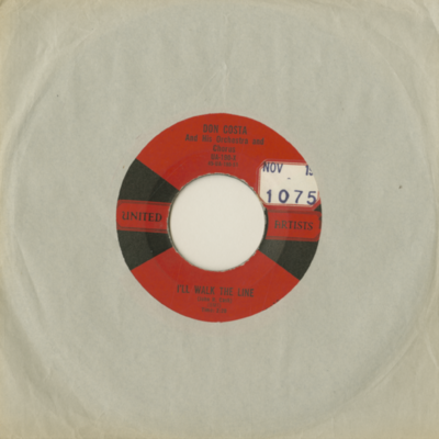 I'll Walk The Line / Catwalk (1959)