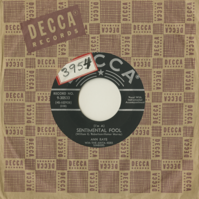 I'm A Sentimental Fool / Endless Love