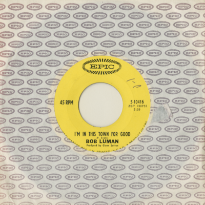 I'm In This Town For Good / Woman Without Love (1968)