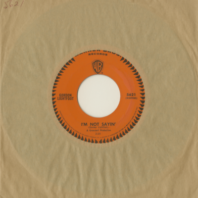 I'm Not Sayin' / For Lovin' Me