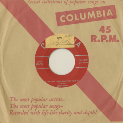 I'm The Devil Who Made Her That Way / Ain't Cha Ever Gonna? (1955)
