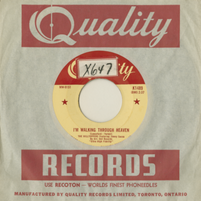 I'm Walking Through Heaven / Eyes Of Fire Lips Of Wine (1956)