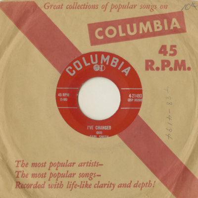 I've Changed / If You Do Dear (1956)