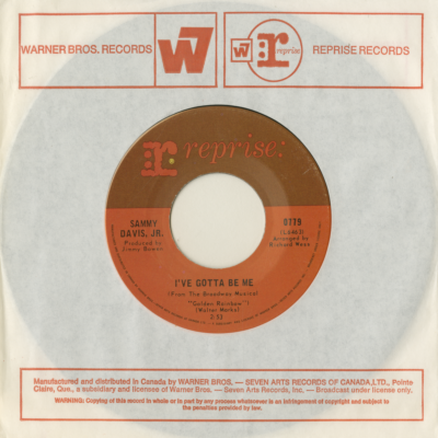 I've Gotta Be Me / Bein' Natural Bein' Me (1968)