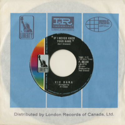 If I Ever Knew Your Name / Sad Day Song (1969)