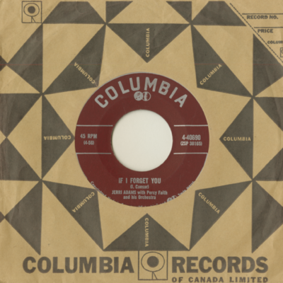 If I Forget You / Walk fast (1956)