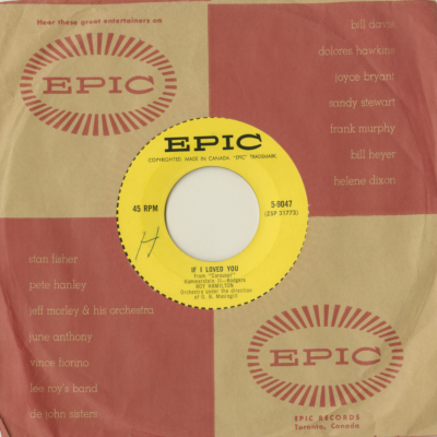 If I Loved You / So Let There Be Love (1954)