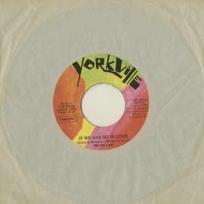 If We Are So In Love / That's The Way Of My Woman (1972)