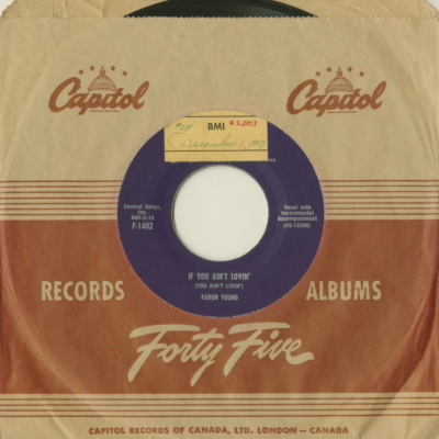 If You Ain't Lovin' / If That's The Fashion (1954)